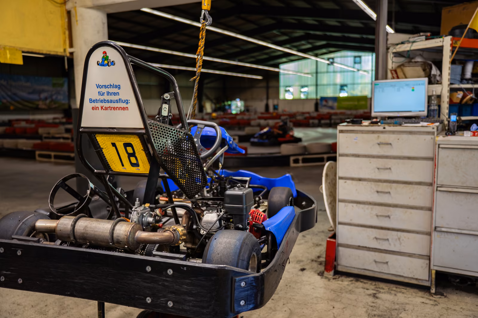Kartfahren Indoor